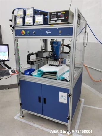Nordson, G4V, Robot & Fluid Dispensing System, 3 axis, full enclosure, 120 VAC, 10 A, 100 psi, 2019 (2 - Image 1
