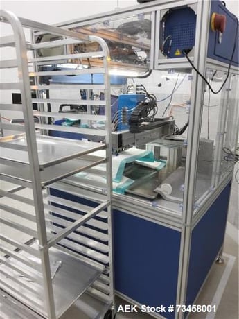 Nordson, G4V, Robot & Fluid Dispensing System, 3 axis, full enclosure, 120 VAC, 10 A, 100 psi, 2019 (2 - Image 8