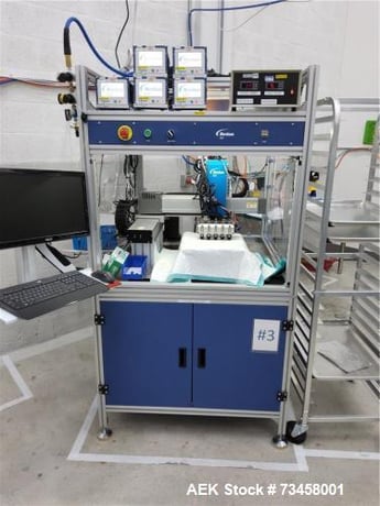 Nordson, G4V, Robot & Fluid Dispensing System, 3 axis, full enclosure, 120 VAC, 10 A, 100 psi, 2019 (2 - Image 10