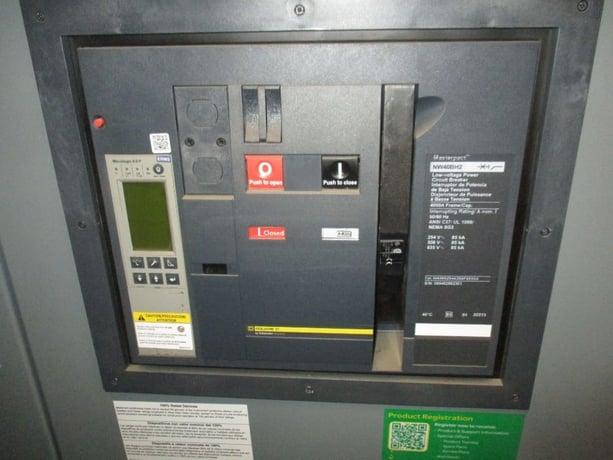 4000 Amps, Square D, NE40BH2, 6.0P TRIP W/ LSIG RELT, 480Y/277V, I-LINE DIST., NEMA 3R (RECON) - Image 1