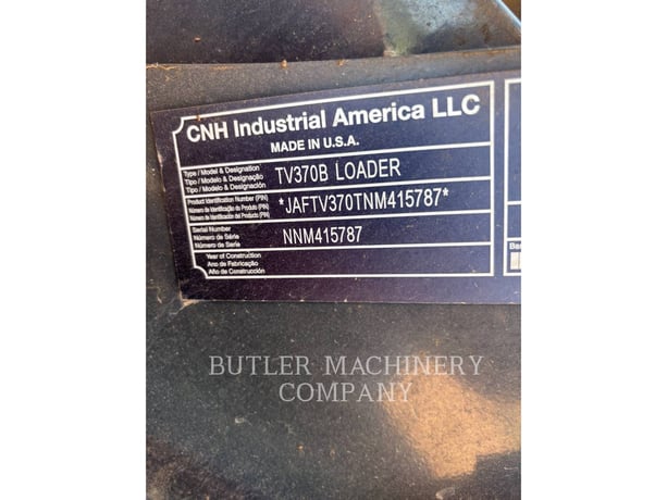 Case/New Holland TV370B, 1567 hours, S/N: NNM415787, 2022 - Image 6