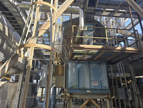 11.9' x 70' Williams, Rotary Steam Tube Dryer - Image 3