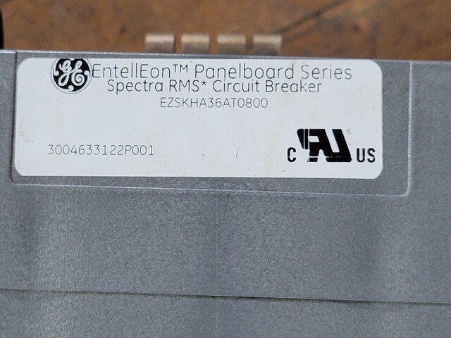 800 Amps, General Electric, SKHA36AT0800, 600 Volts, 3p - Image 3