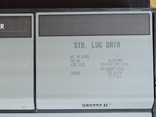 1200 Amps, Square D, NA361200, 3 P, 600 Volts - Image 5