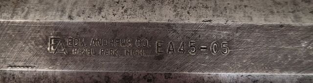 Boring Bar Drill Reducer Adapter, Ea Edw. Andrews Co. #EA45-05 - Image 2