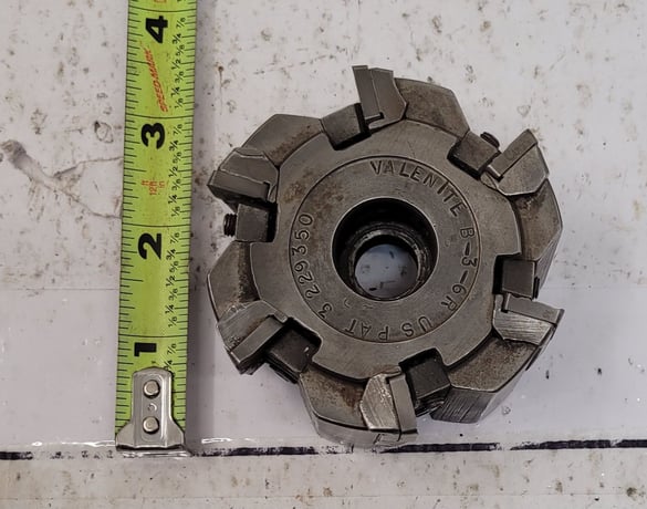 Indexable Facemill Cutter, Valenite #B-3-6R - Image 2