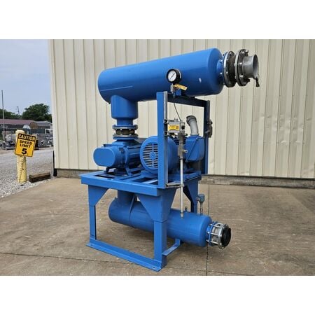 Tuthill Qx Blower #6015-AALCV, positive displacement rotary, 75 HP - Image 3
