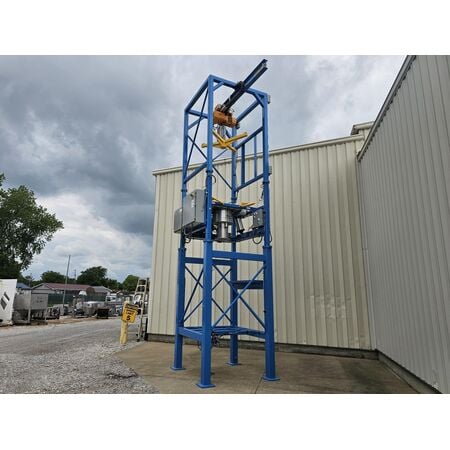 Material Transfer And Storage, 4000 lb. Stainless Steel bulk bag discharge unloader - Image 2