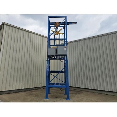 Material Transfer And Storage, 4000 lb. Stainless Steel bulk bag discharge unloader - Image 3