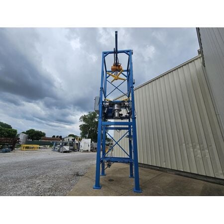 Material Transfer And Storage, 4000 lb. Stainless Steel bulk bag discharge unloader - Image 4