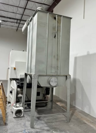 2600 cfm Murphy Rodgers, #MRN-10, Dust Collector, 256 sq.ft., 30 bag, 10" diameter inlet, 7.5 HP, 3450 RPM - Image 1