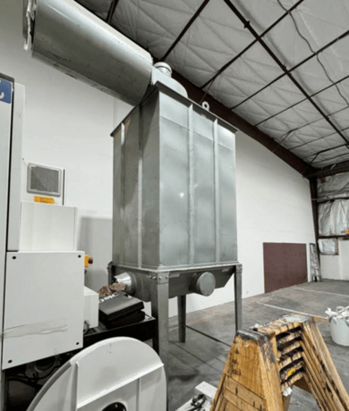 2600 cfm Murphy Rodgers, #MRN-10, Dust Collector, 256 sq.ft., 30 bag, 10" diameter inlet, 7.5 HP, 3450 RPM - Image 2
