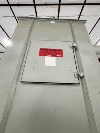 2600 cfm Murphy Rodgers, #MRN-10, Dust Collector, 256 sq.ft., 30 bag, 10" diameter inlet, 7.5 HP, 3450 RPM - Image 5