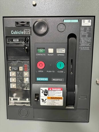 1200 Amp. Trystar #SBDS-123P-LLF, 480 Volts single purpose docking station w/camlocks - Image 3