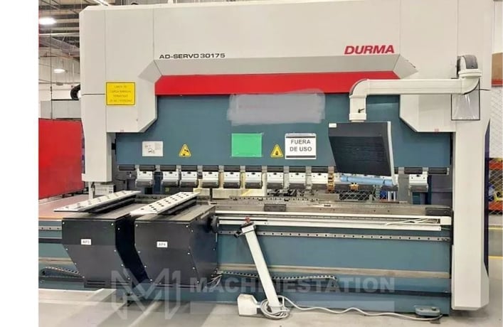 175 Ton, Durmazlar #AD-S 30175, CNC press brake, 10' overall, 102.3" between housing, 10.43" stroke, 20.86" - Image 1