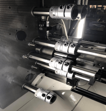 Euroturn #6-32-S, multi-spindle screw machine, 6 spindles, 32mm capacity, 480 V., spindle stopping, Siemens - Image 3