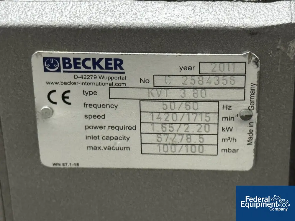 Becker Vacuum - Image 2
