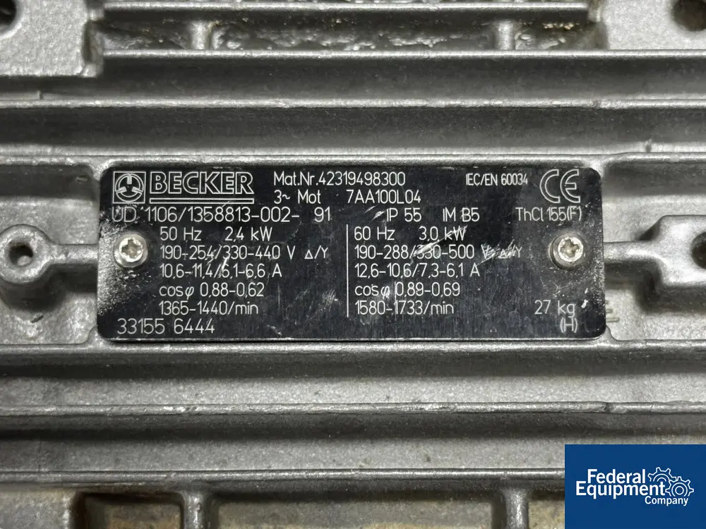 Becker Vacuum - Image 7