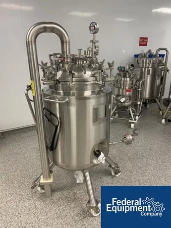 40 gallon Precision Stainless, Jacketed Receiver, Stainless Steel, 150 L, removable dish top, dish bottom, 50 - Image 3