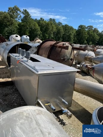 1539 gallon ICCNW, Tank, Stainless Steel, 48" x 114" x 65" D, on legs - Image 4
