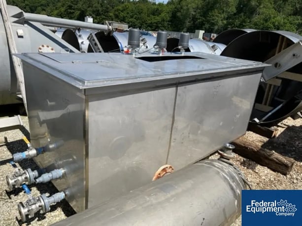 1539 gallon ICCNW, Tank, Stainless Steel, 48" x 114" x 65" D, on legs - Image 6