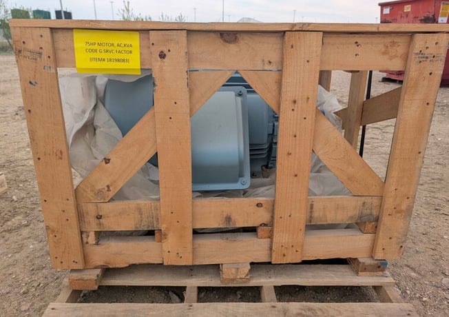 75 HP 1775 RPM Teco Westinghouse PDH07504TE2N, Frame 365T, 230/460V., 3-phase, 2023 - Image 2