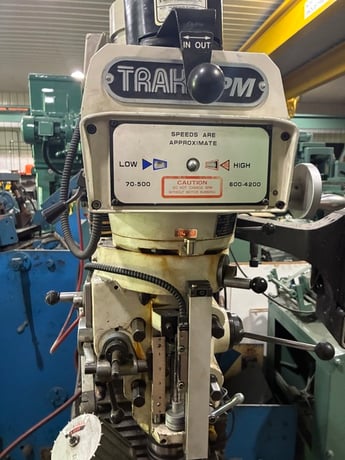 Southwestern Industries #Trak-DPM, bed mill with AGE 3 Control, serial #98-4664 - Image 4