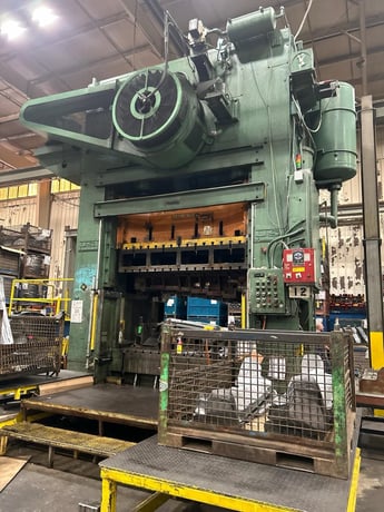 500 Ton, U.S. Industries Industries #S4-500-96-60, Hydraulic Press, 96" x 60" bed, 92" x 60" ram, 27-31" Shut - Image 5
