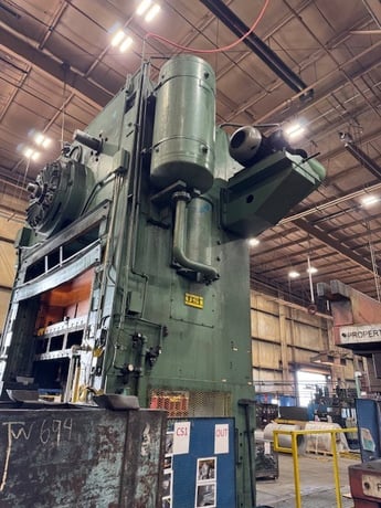 500 Ton, U.S. Industries Industries #S4-500-96-60, Hydraulic Press, 96" x 60" bed, 92" x 60" ram, 27-31" Shut - Image 7