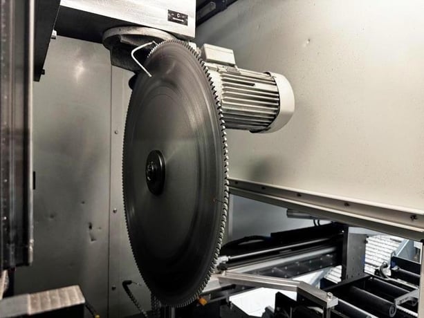Elumatec #SBZ-628-S, profile machining center, Beckhoff drive Control, lifting station, 2020 - Image 6