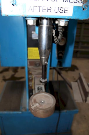6 Ton, Haeger #HP6-C, hardware insertion press, 8" stroke, 18" throat, adj down force - Image 5