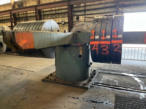 60000 lb. Mico, 4-arm turnstile, 72" arm width, 20" ID, 64" OD, 1993 - Image 1