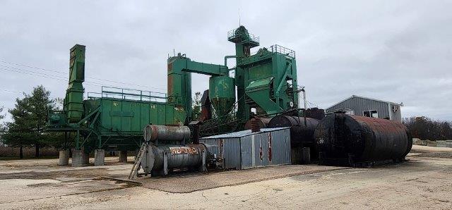 Stationary 6000 lb. Barber Green BE65 x291 BE BatchPac Plant, batch plant - Image 1