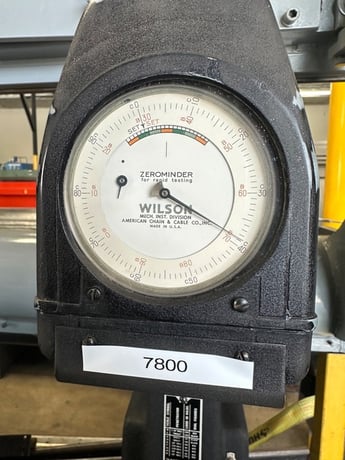 Rockwell #4JR, Superficial Hardness Tester, 12" vertical, 5.25" throat - Image 3