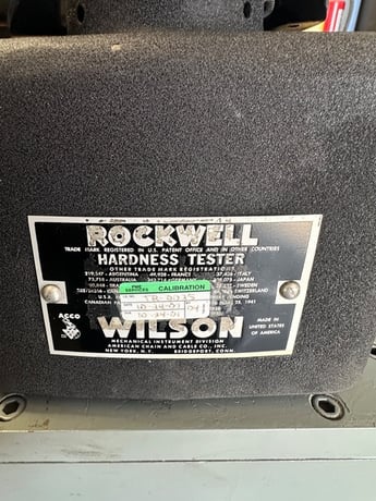 Rockwell #4JR, Superficial Hardness Tester, 12" vertical, 5.25" throat - Image 6