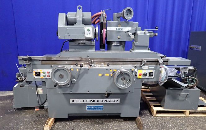 17.8" x 16" Kellenberger #600U, OD/ID cylindrical grinder, w/ hydraulic unit, coolant, tailstock, leveling - Image 2