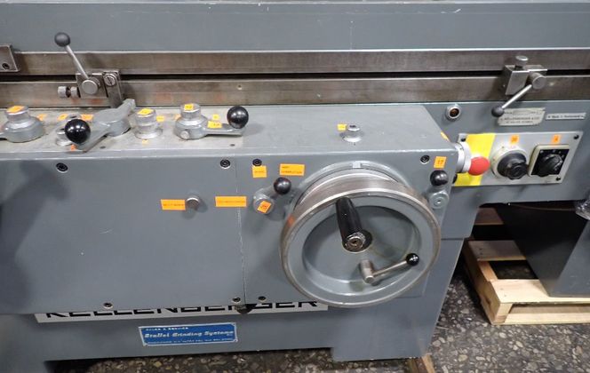 17.8" x 16" Kellenberger #600U, OD/ID cylindrical grinder, w/ hydraulic unit, coolant, tailstock, leveling - Image 6