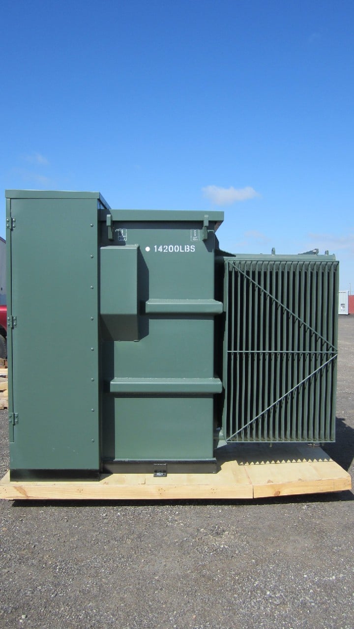 2550 KVA 13200 Primary, 480Y/277 Secondary, Daelim, Pad Mount Transformer, J-Tap, Oil new - Image 5