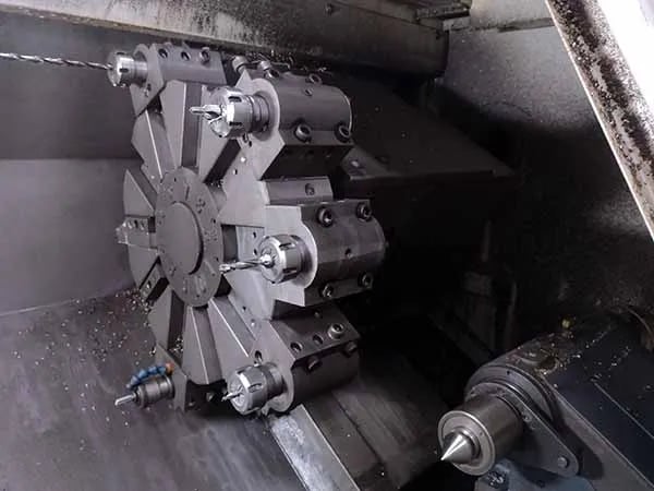 YCM #GT-250B, CNC Lathe, 21.6" Swing, 27.1" Centers, 10" Chuck, 13.7" diameter x 20.2" L Turn capacity, 20 - Image 6