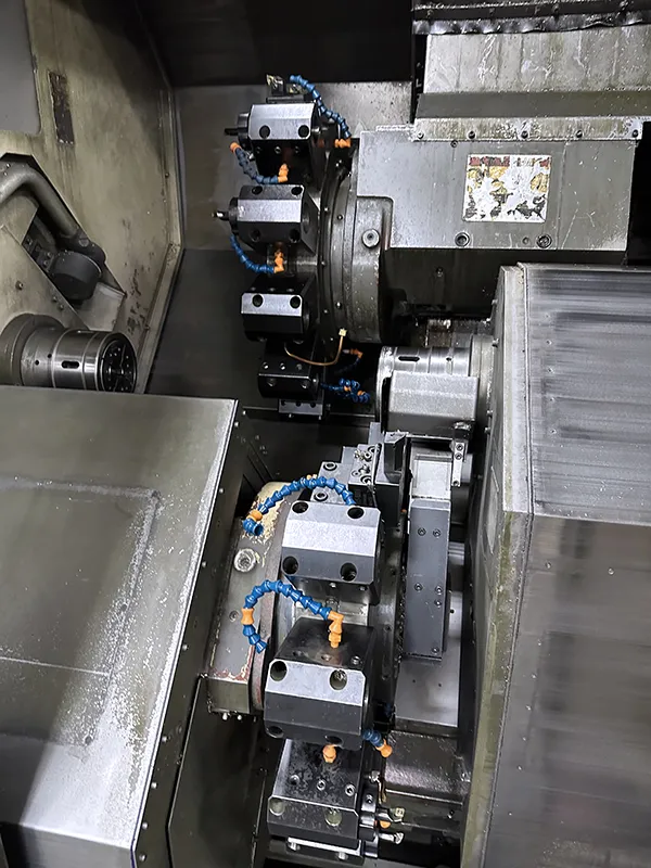 Hyundai Kia #SKT200TTSY, CNC Lathe, 30.7" Swing, 3.1" Bore, 2.5" Bar, 15.4"/11.8" diameter x 36.2" L Turn - Image 5