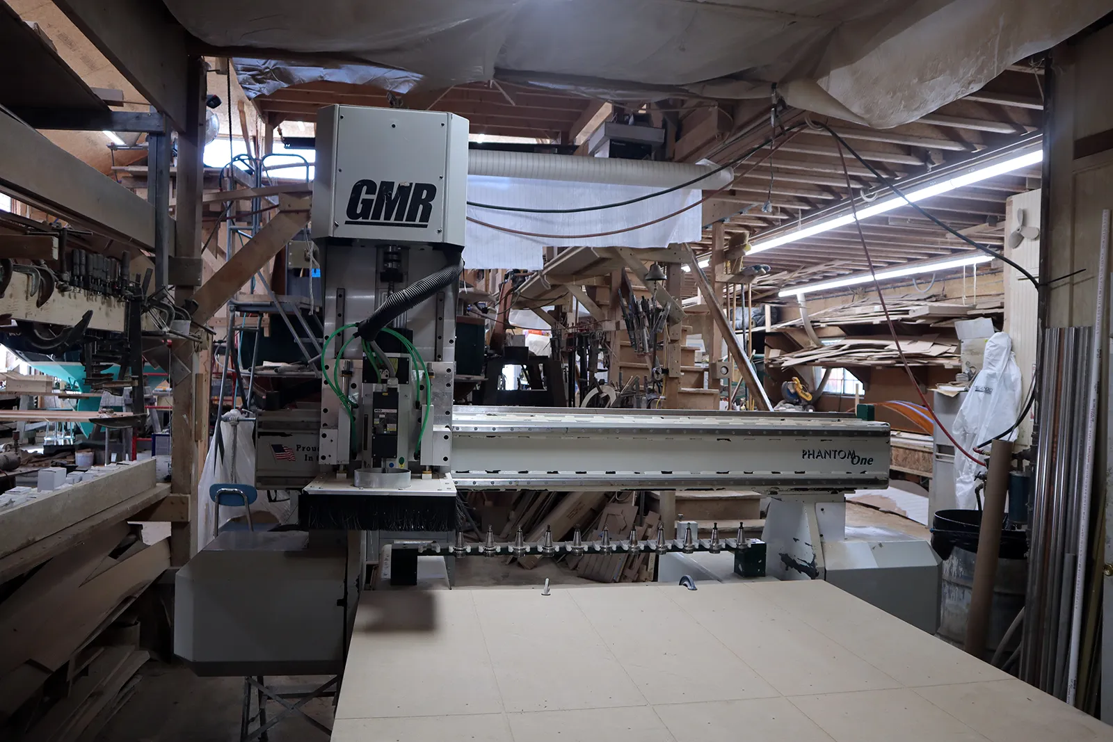 Gmr Machine GMR #Phantom-One, CNC Router, w/ATC, 5' x 12' Table, 11
