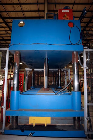 160 Ton, Neff #H160-15M, Hydraulic Press Brake, 90.5" x 59" Die Area, 24" Stroke, 36" Work height, (2) 7" - Image 5