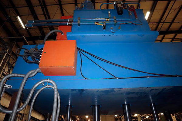 160 Ton, Neff #H160-15M, Hydraulic Press Brake, 90.5" x 59" Die Area, 24" Stroke, 36" Work height, (2) 7" - Image 7