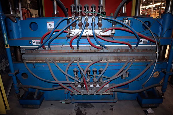 160 Ton, Neff #H160-15M, Hydraulic Press Brake, 90.5" x 59" Die Area, 24" Stroke, 36" Work height, (2) 7" - Image 8