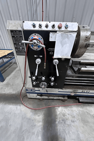 30.7"/42.12" x 118.1" Chu Shing/Acra #HR-780x3000G, Manual Lathe, 6.25" Spindle Bore, 18" width Bed, 2006 - Image 1