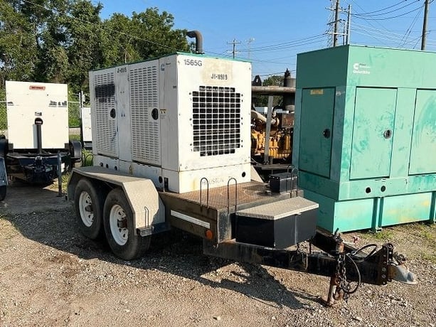 35 KW Cummins #35DGBB-4796, Diesel Mobile Generator, Sound Attenuated, Tier 1 Emissions, 47 HP, 1800 RPM - Image 1
