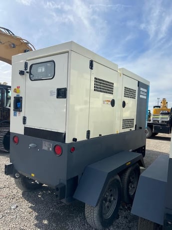 60 KW Atlas Copco #QAS70, Diesel Mobile Generator, Sound Attenuated, T4F Emissions, Qty. 6, 75 HP, Multi - Image 3