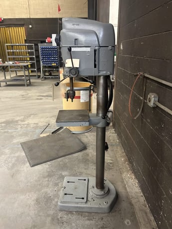 17" Electro-Mechano, variable speed drill press, 150-4000 RPM, 460 V. - Image 9