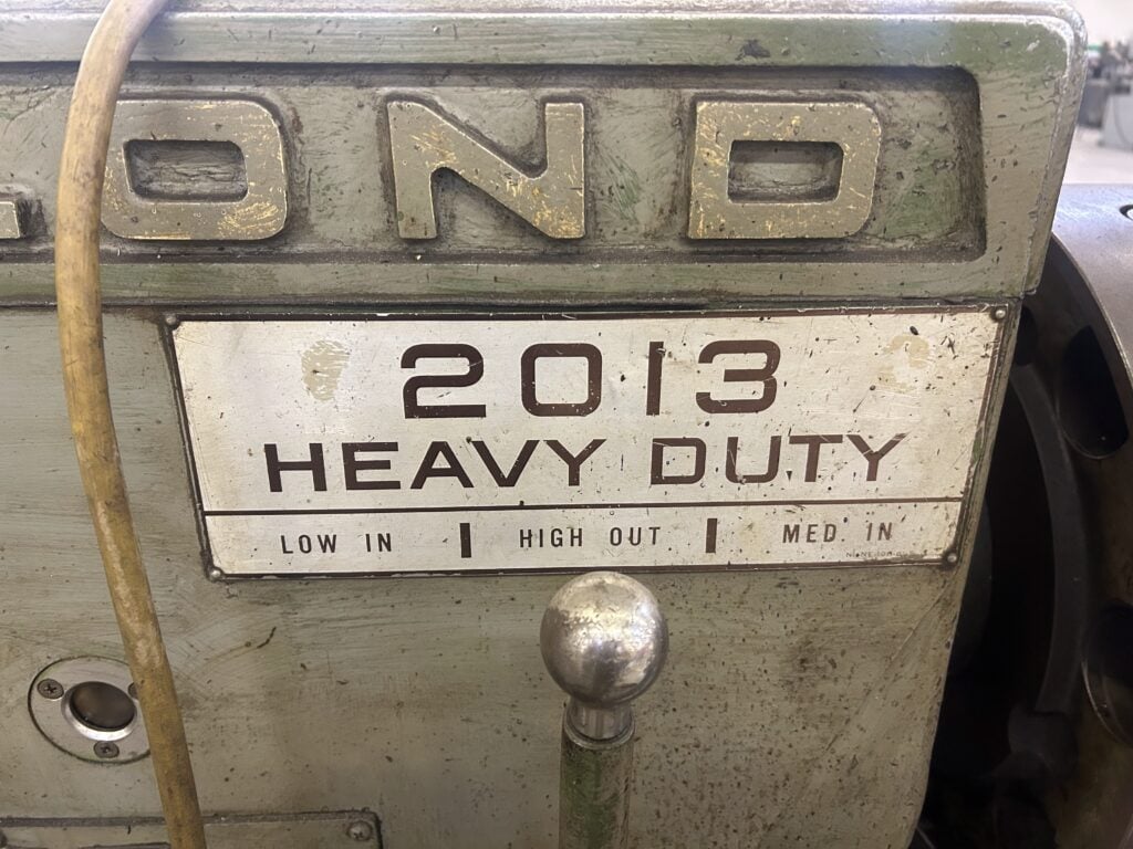 21" x 120" LeBlond #2013-Heavy-Duty, engine lathe, 4-jaw chuck, 2 steady rests, taper attachment - Image 7