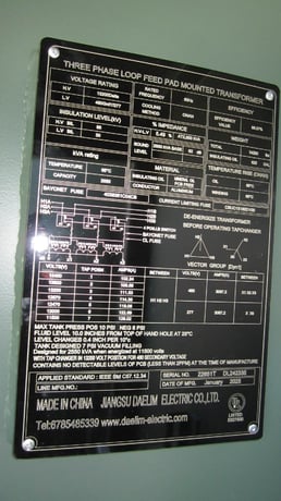 2550 KVA 12000 Primary, 480Y/277 Secondary, Daelim, Pad Mount Transformer, J-tap new - Image 1